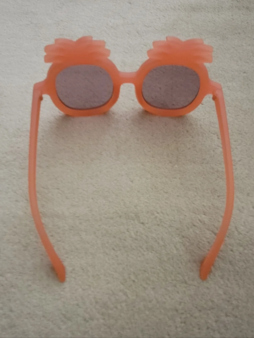 Gap Girl Coral/Orange Pineapple Frame Sunglasses Size 3Y+